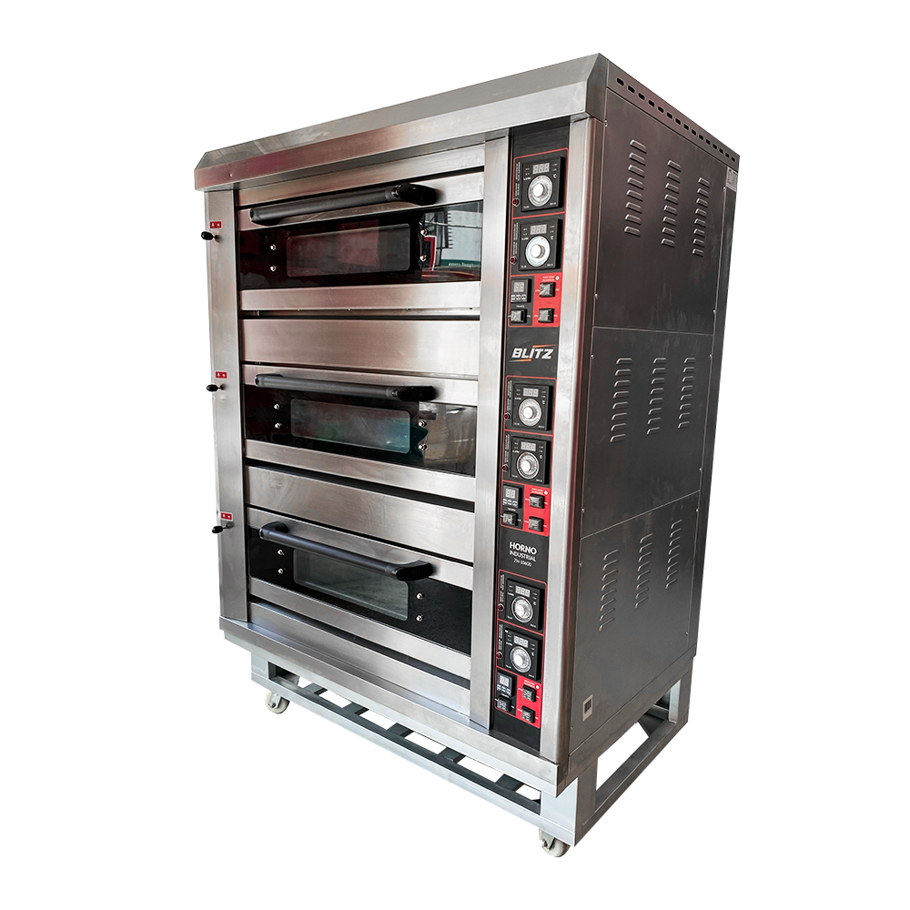 Horno De Gaveta Profesional De 6 Charolas Marca Blitz