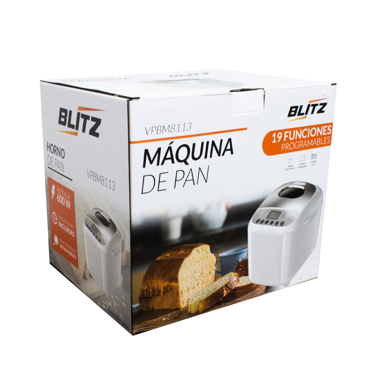 Máquina de Pan Blitz Automática - Pan Fresco en Casa con Solo un Botón