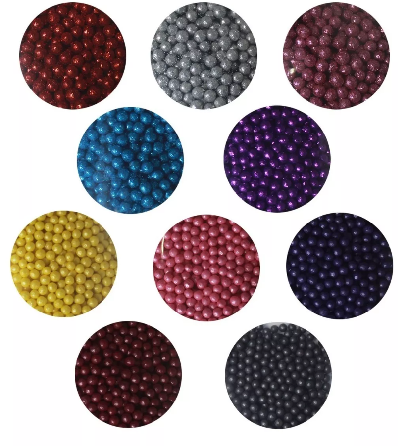 Set De Repostería De 10 Sprinkles Colores Varios