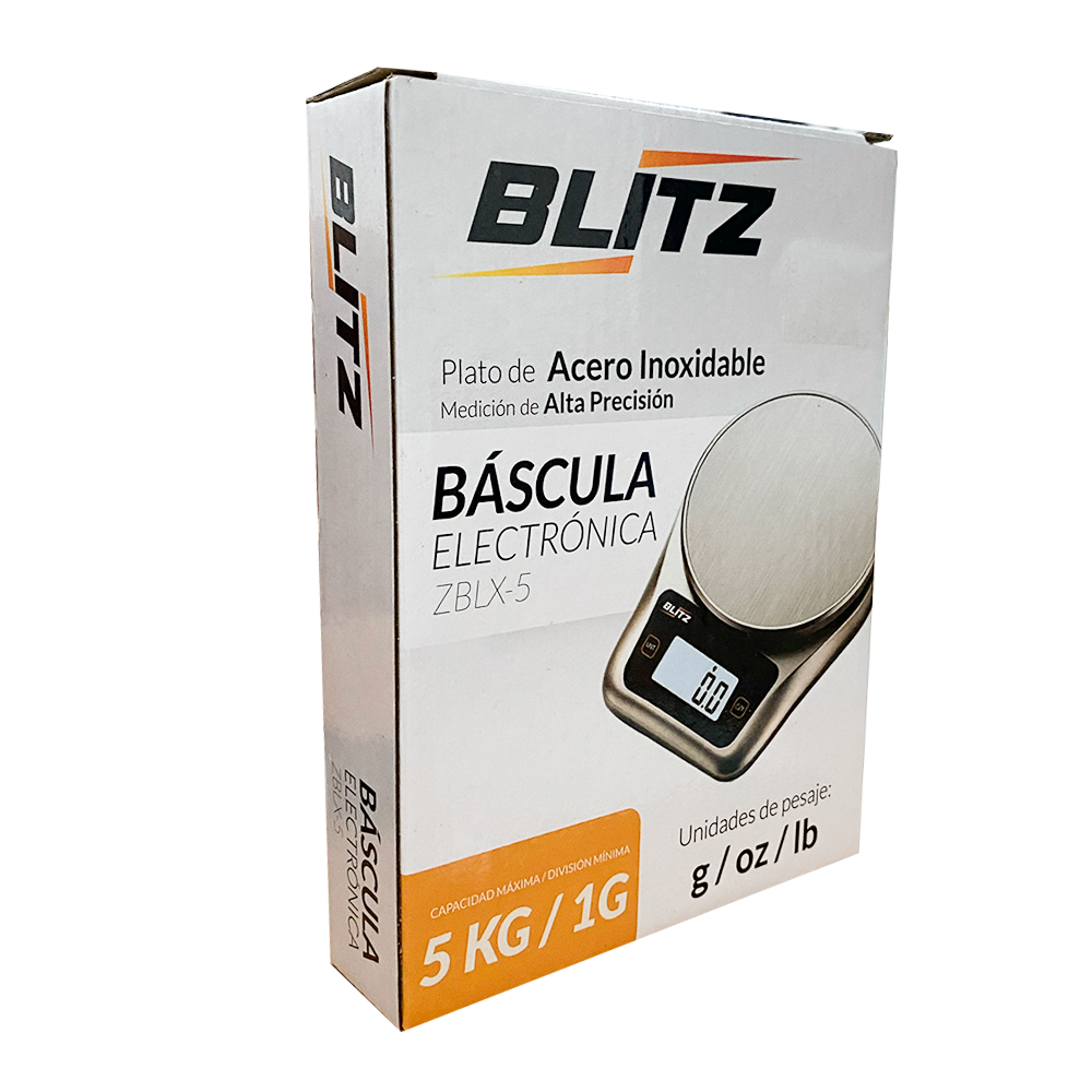 Bascula Electronica De Alta Precision Blitz Zblz-5