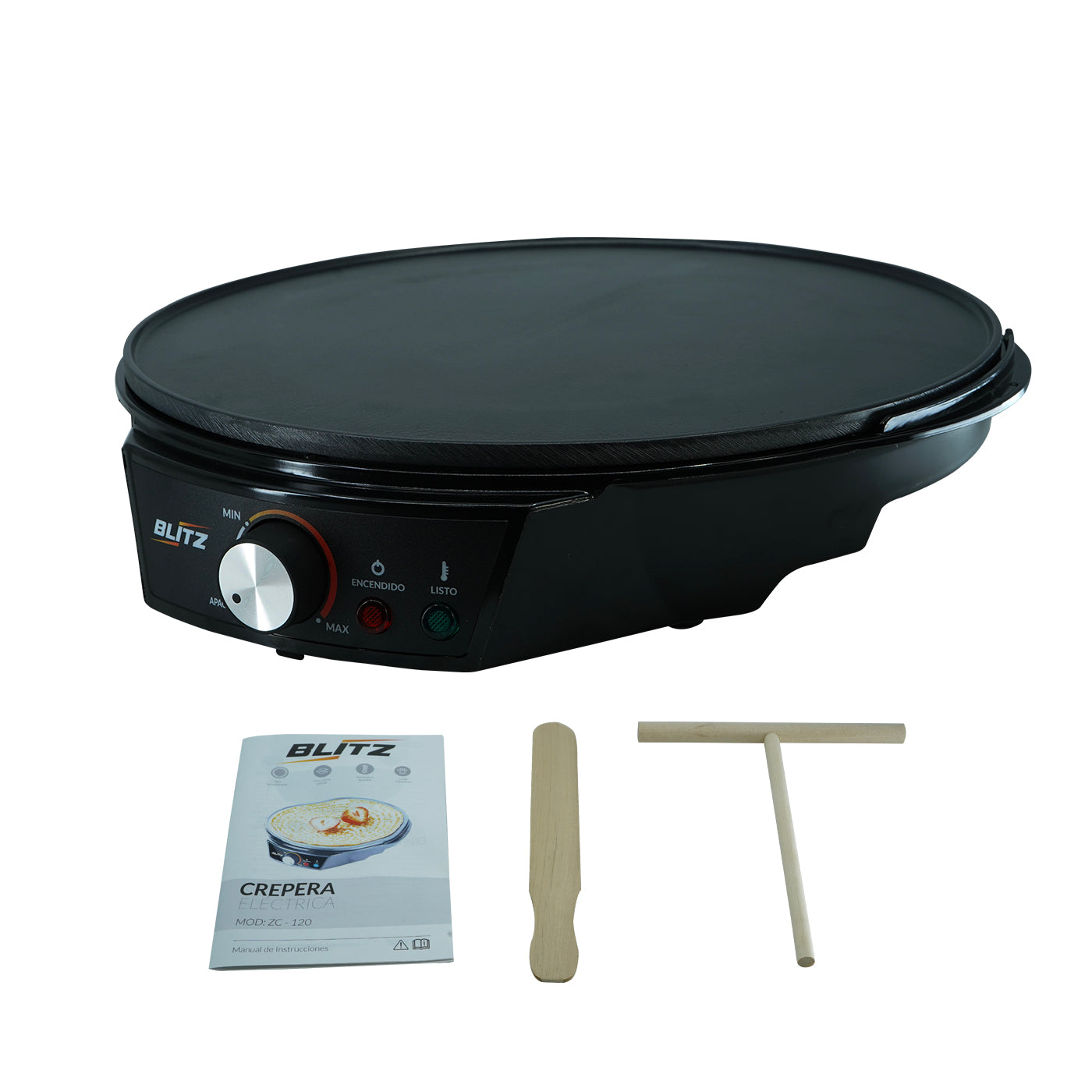 Crepera Electrica 1200 W Mod Zc.120 Blitz