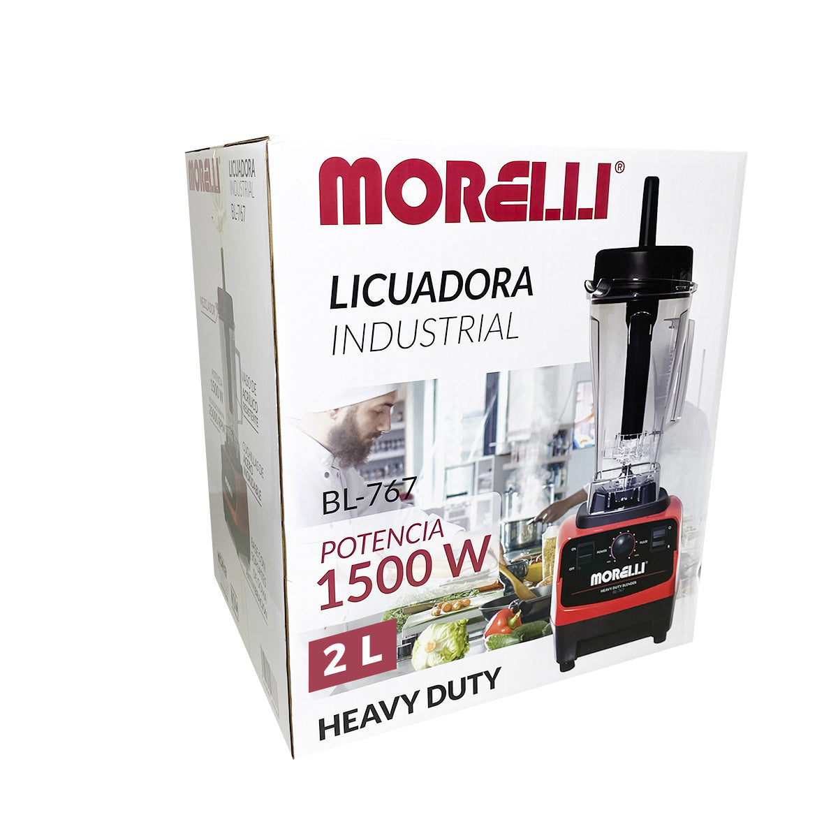 Licuadora Industrial 2 litros Morelli