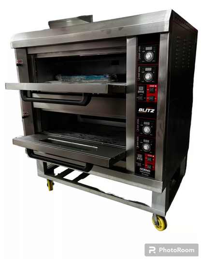 Horno De Gavetas Profesional De 4 Charolas Marca Blitz