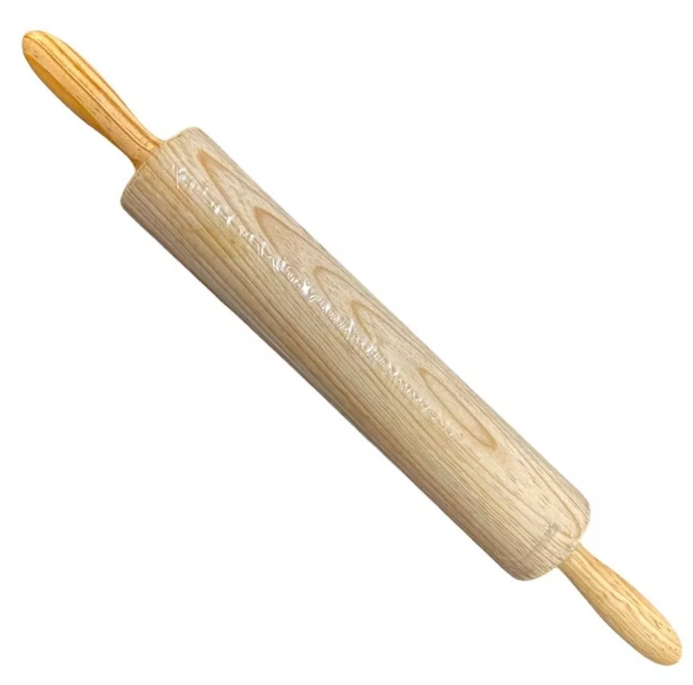 Rodillo De Madera 33 Cm