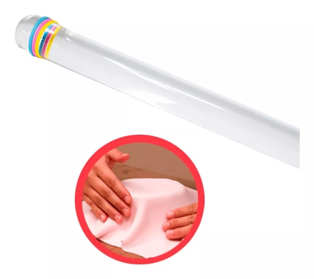 Rodillo De Acrilico Transparente 50 Cm Para Cocina