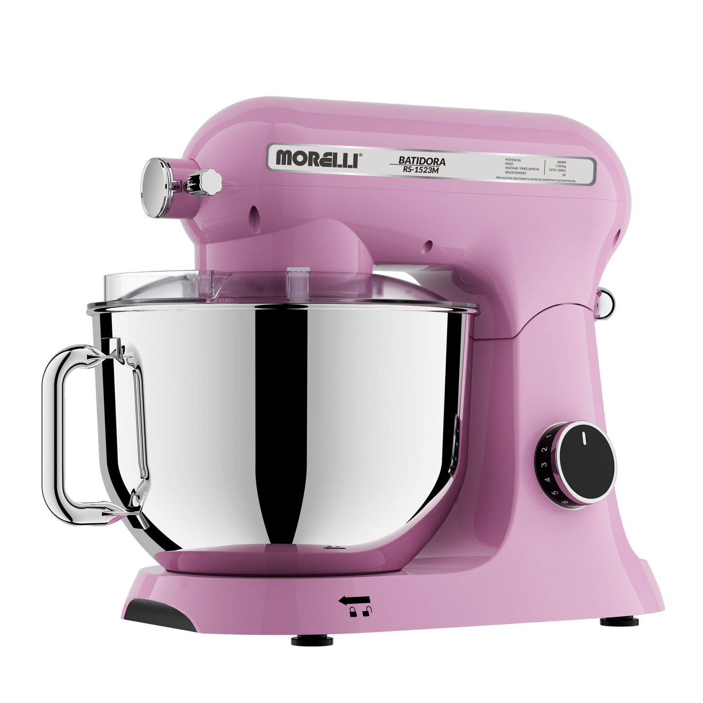Batidora Rosa 6Lt Morelli