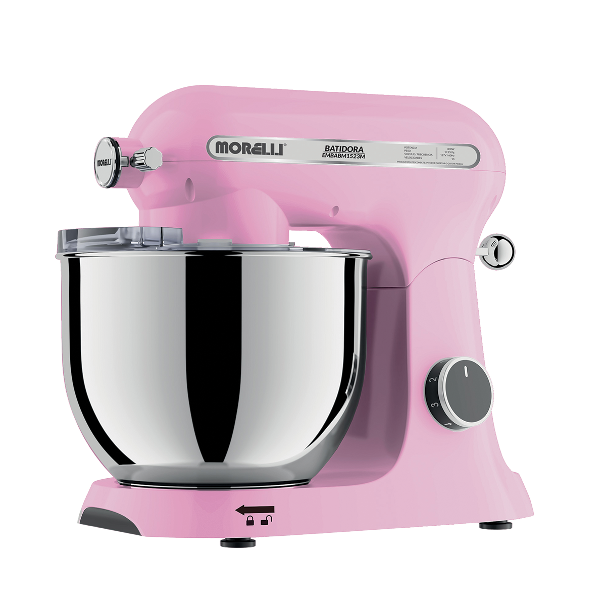 Batidora Rosa 6Lt Morelli