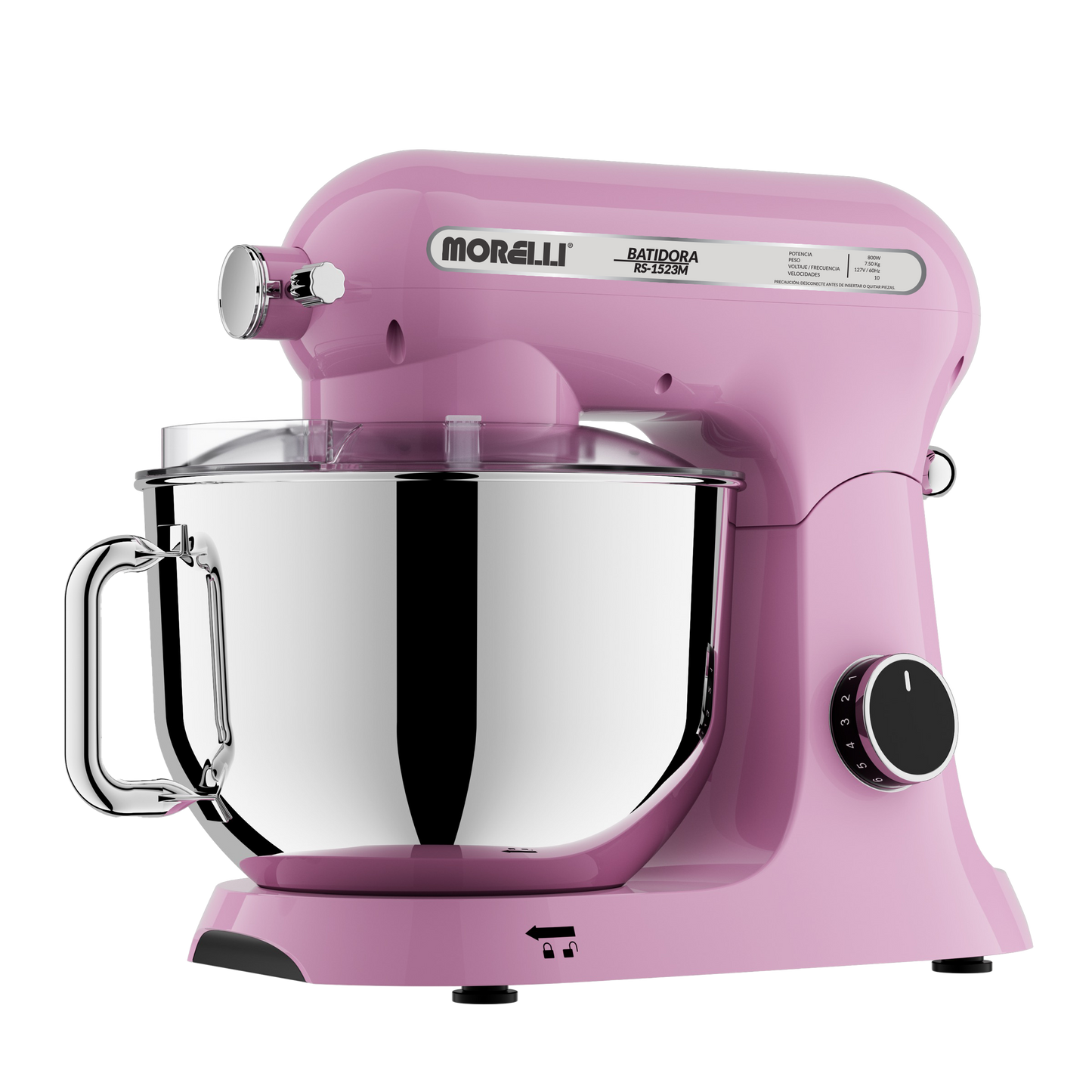 Batidora Rosa 6Lt Morelli